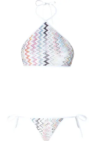 Missoni Sicksackmönstrad bikini