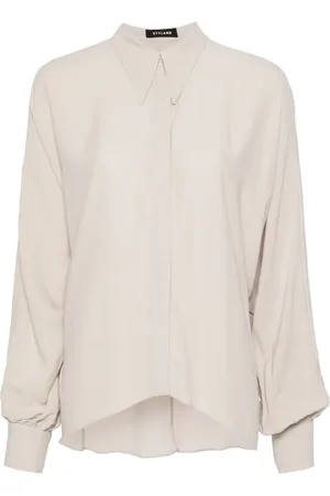 Styland Skjorta i crêpe med batwing