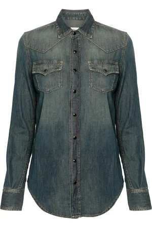 Saint Laurent Jeansskjorta