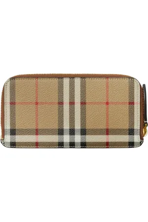Burberry Vintagerutig plånbok