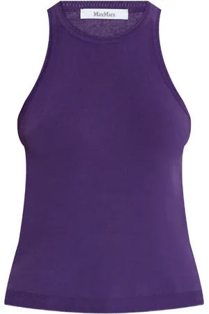 Max Mara Arnes ribbat linne