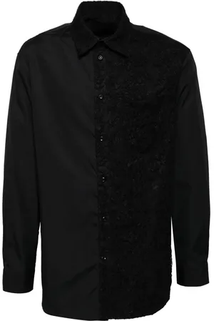Simone Rocha Skjorta med blomsterbrodyr