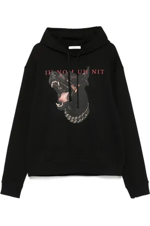 Ih Nom Uh Nit Hoodie med hundtryck