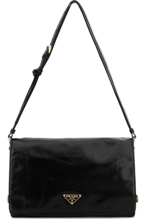 Prada Axelväska i läder