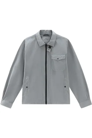 Woolrich Täckskjorta i bomull och gabardin
