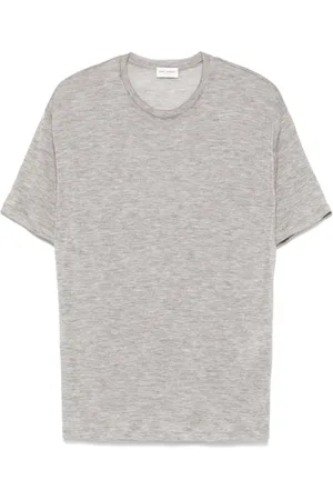 Saint Laurent Finstickad t