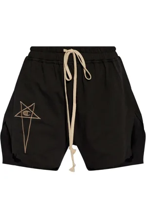 Rick Owens Mjukisshorts med broderad logotyp