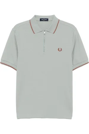 Fred Perry Pikétröja med textur
