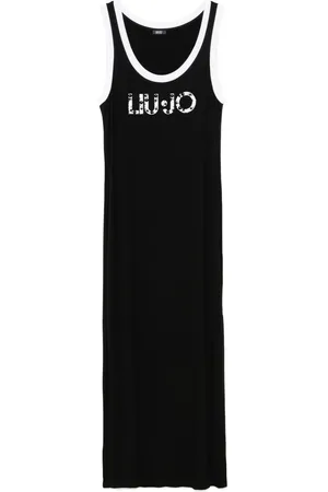 Liu Jo Maxiklänning med logotyp