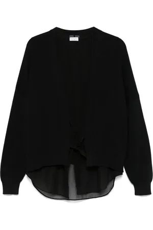 Brunello Cucinelli Ribbstickad kofta