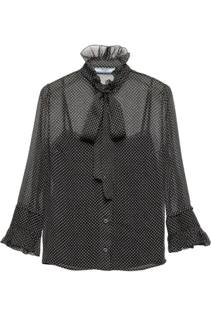Prada Sidenskjorta
