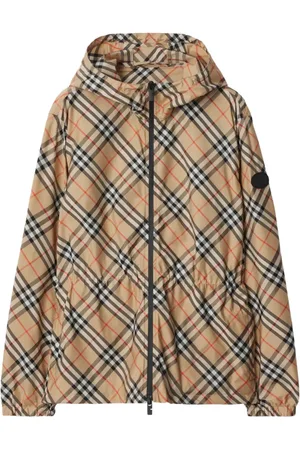 Burberry Rutig lättviksjacka