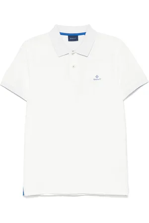 GANT Pikétröja med broderad logotyp