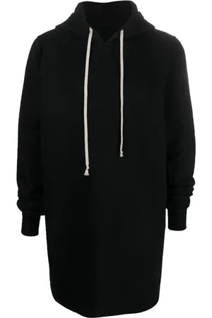 Rick Owens Hoodie med dragsko