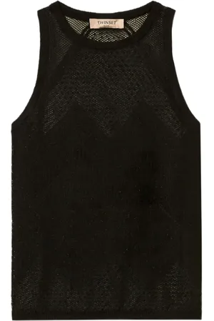 Twin-Set Linne i mesh