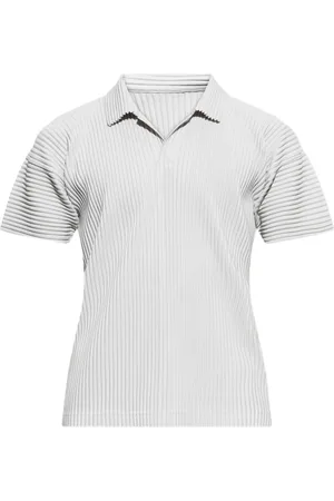 Issey Miyake Skjorta med plisserad effekt