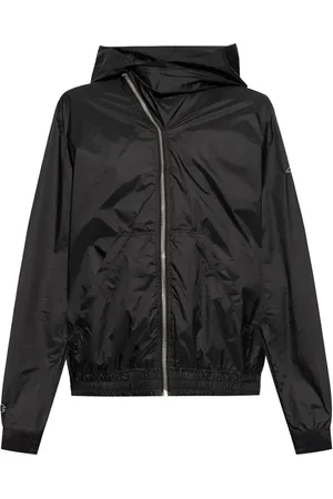 Rick Owens Mountain jacka med dragkedja med huva