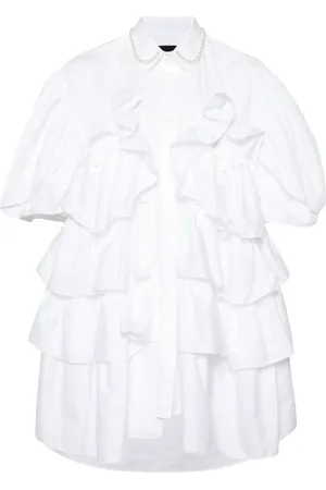 Simone Rocha Volangskjorta med kronbladsärm