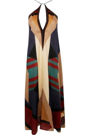 VOLANTIS Silk midi skirt
