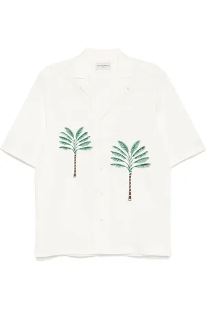 OFFICINE GENERALE Luis skjorta med palm