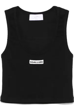 So Allure Ribbed tank top