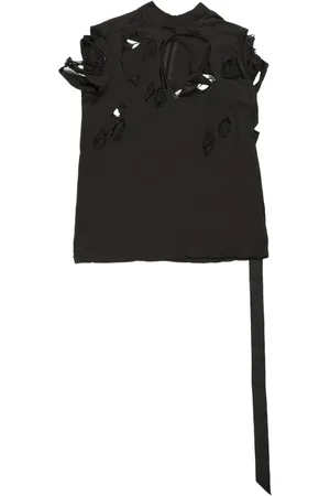 Rick Owens Cotton distressed top