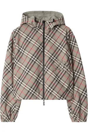 Burberry Vändbar rutig jacka