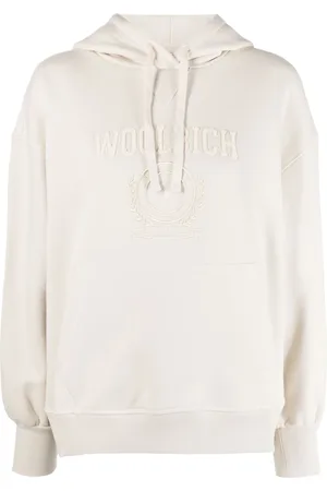 Woolrich Hoodie med broderad logotyp
