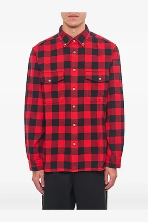 Woolrich Rutig flanellskjorta