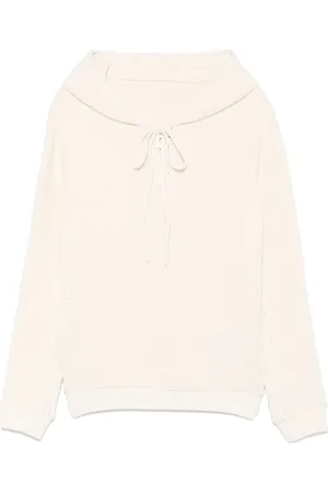 Isa Boulder Hoodie med snörning i kragen