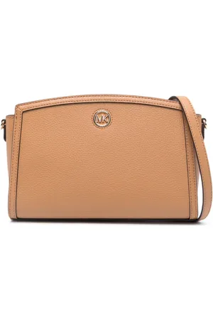 Michael Kors Chantal stor axelremsväska i läder