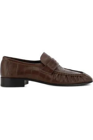 The Row Loafers med textur