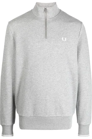 Fred Perry Sweatshirt med broderad logotyp