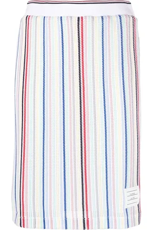 Thom Browne Rak randig kjol