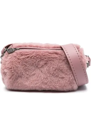 Max Mara Teddy Roll liten axelremsväska