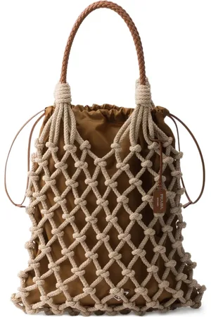 Prada Totebag i macramé
