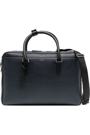 SMYTHSON Portfölj med logotypstämpel