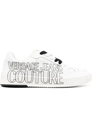 VERSACE Superstar låga lädersneakers