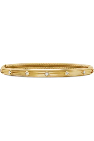 David Yurman Modern Renaissance diamantarmband i 18K gult guld
