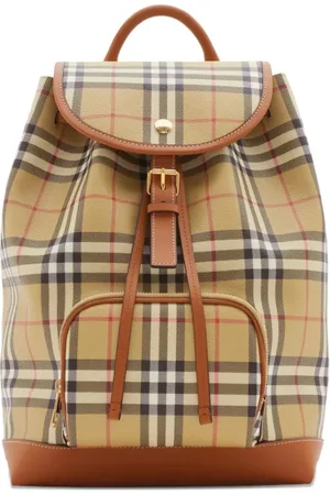 Burberry Rutig ryggsäck