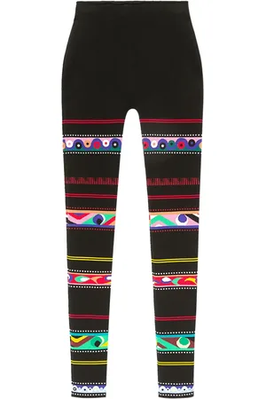 Puccini Leggings med abstrakt tryck