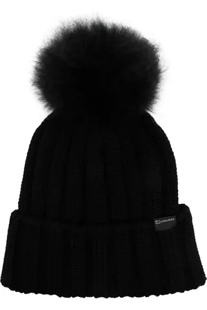Woolrich Mössa med logotypmärke