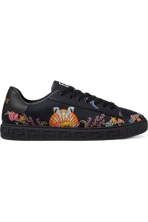 VERSACE Coral Theatre Greca sneakers