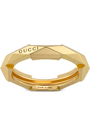 Gucci 18K yellow gold Link To Love ring