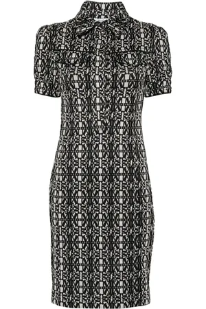 Max Mara Miniklänning med monogram