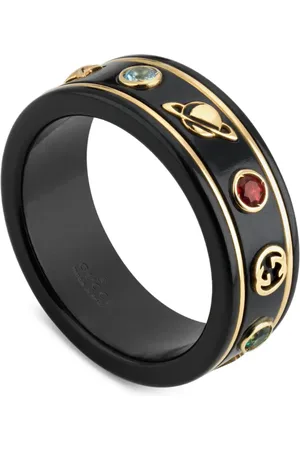 Gucci Icon ring i 18K gult guld med topas