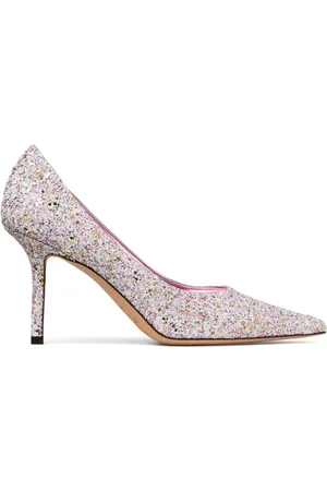 Jimmy Choo Love glittriga pumps 85 mm
