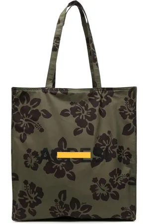 Aspesi Hibiskusmönstrad totebag