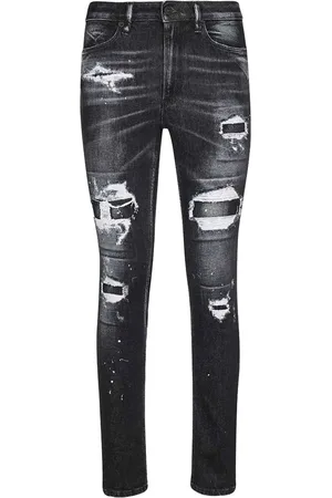 Dondup Jeans med sliten effekt