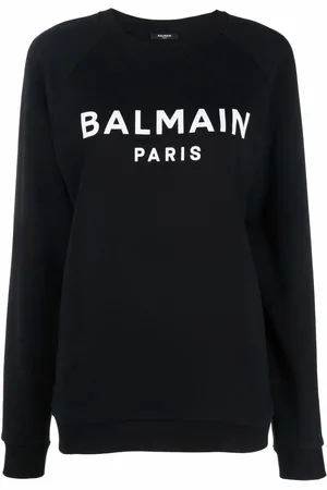 Balmain Sweatshirt med logotyp